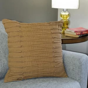 Capa de Almofada Mix Zig Zag Caramelo