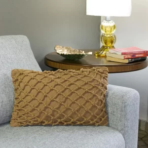 Capa de Almofada Macramê com Corda